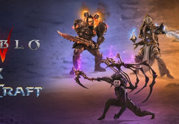 Portada Diablo IV x StarCraft