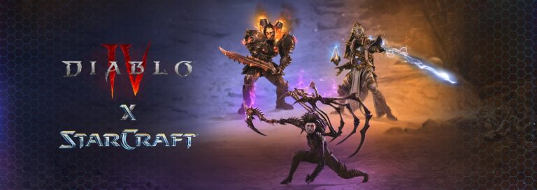 Portada Diablo IV x StarCraft