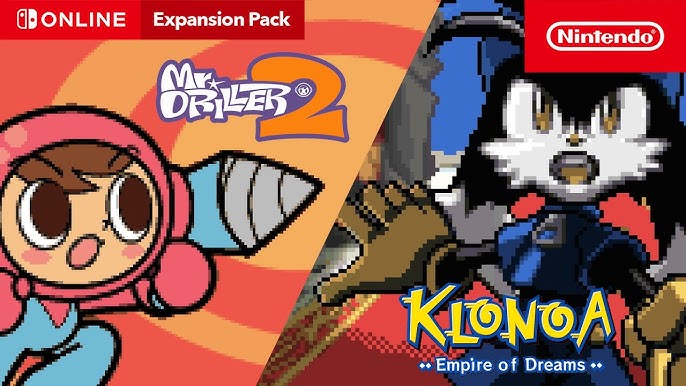Dos clásicos de Namco regresan: Klonoa y Mr. Driller llegan con nostalgia y nuevos retos
