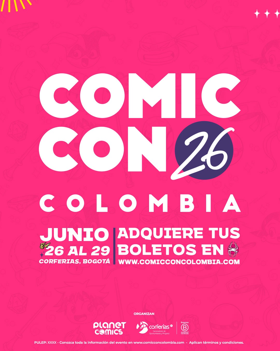 Comic Con Colombia 2026