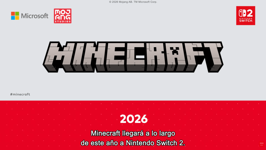 Minecraft Nintendo Imagen 2