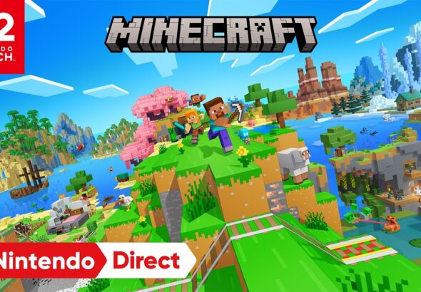 Minecraft Nintendo Portada