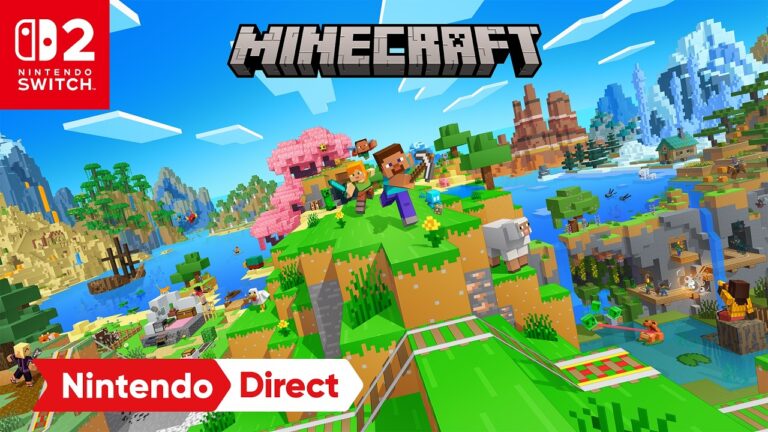 Minecraft Nintendo Portada