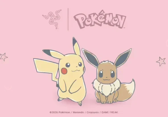 colección Razer Pikachu Eevee