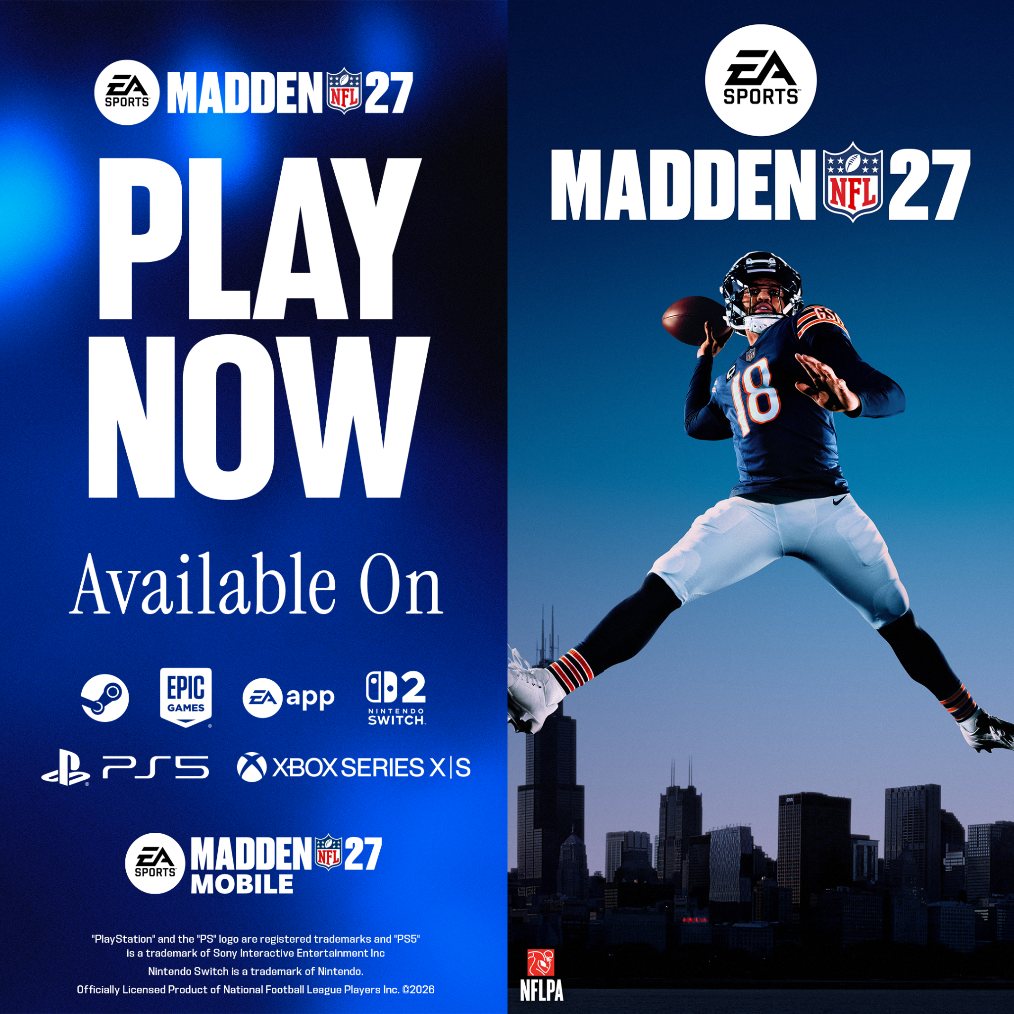 EA SPORTS™ MADDEN NFL 27 Portada