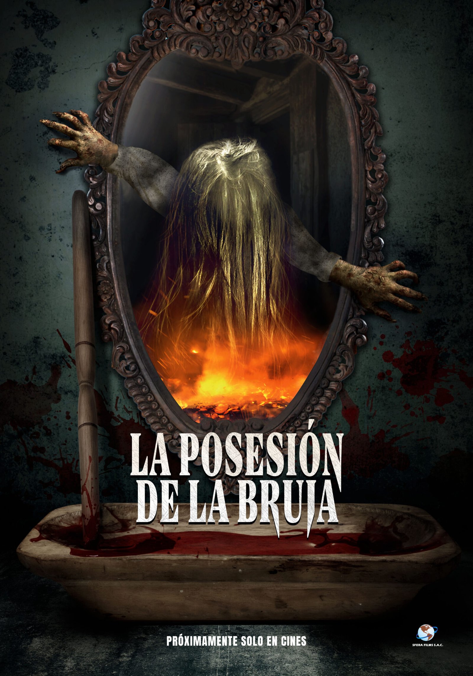 La posesión de la bruja Portada